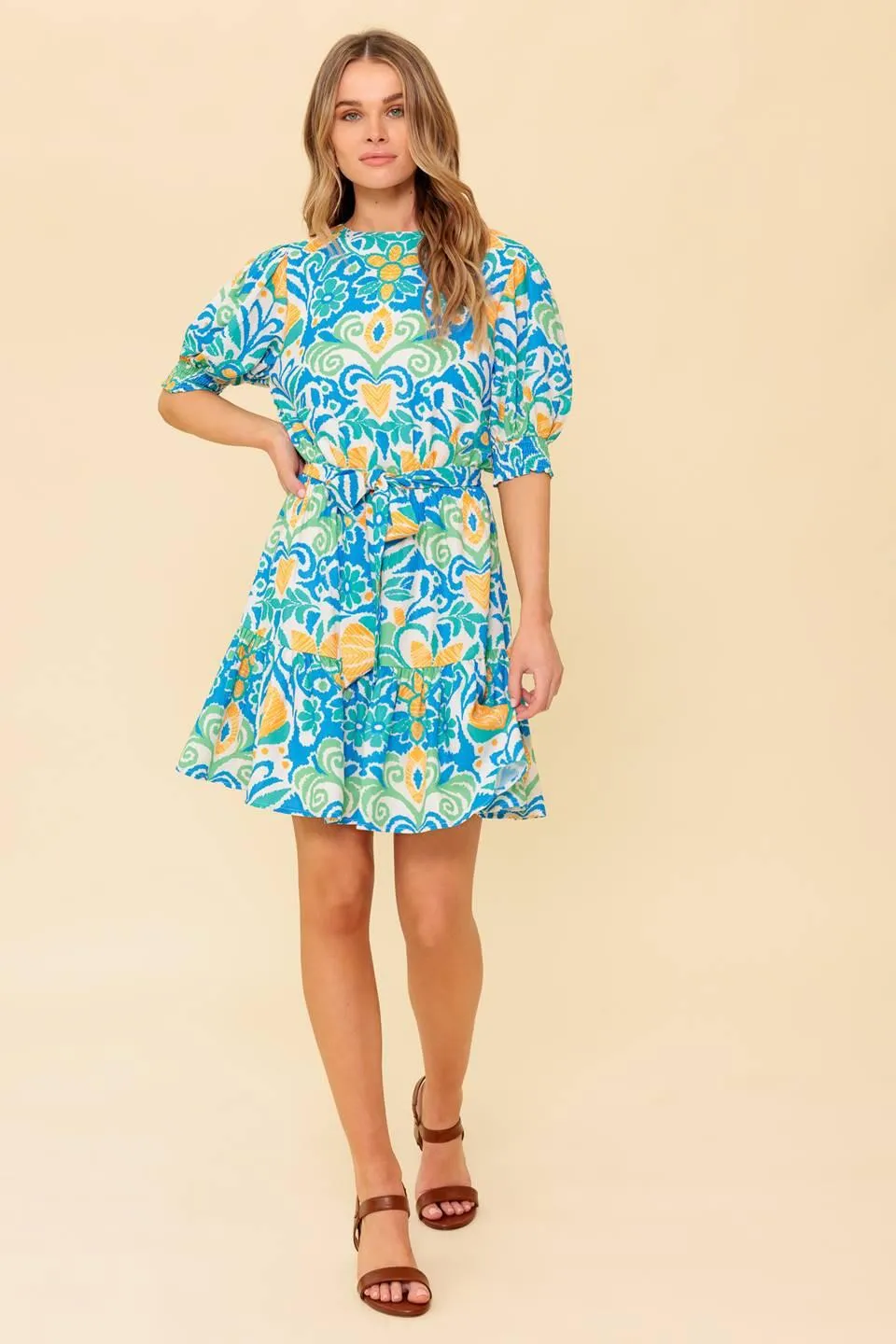 Love in Your Eyes Woven Mni Dress sold by Zulily product image thumbnail 4