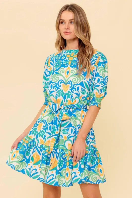 Love in Your Eyes Woven Mni Dress made by Flying Tomato