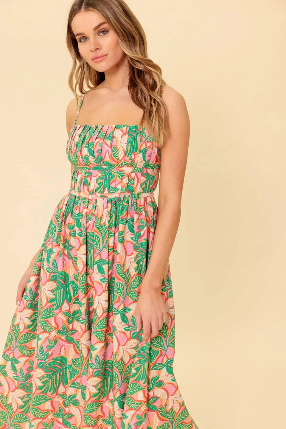 Storytelling Woven Midi Dress sold by Zulily product image thumbnail 4
