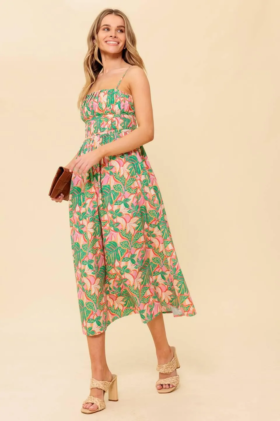 Storytelling Woven Midi Dress sold by Zulily product image thumbnail 3