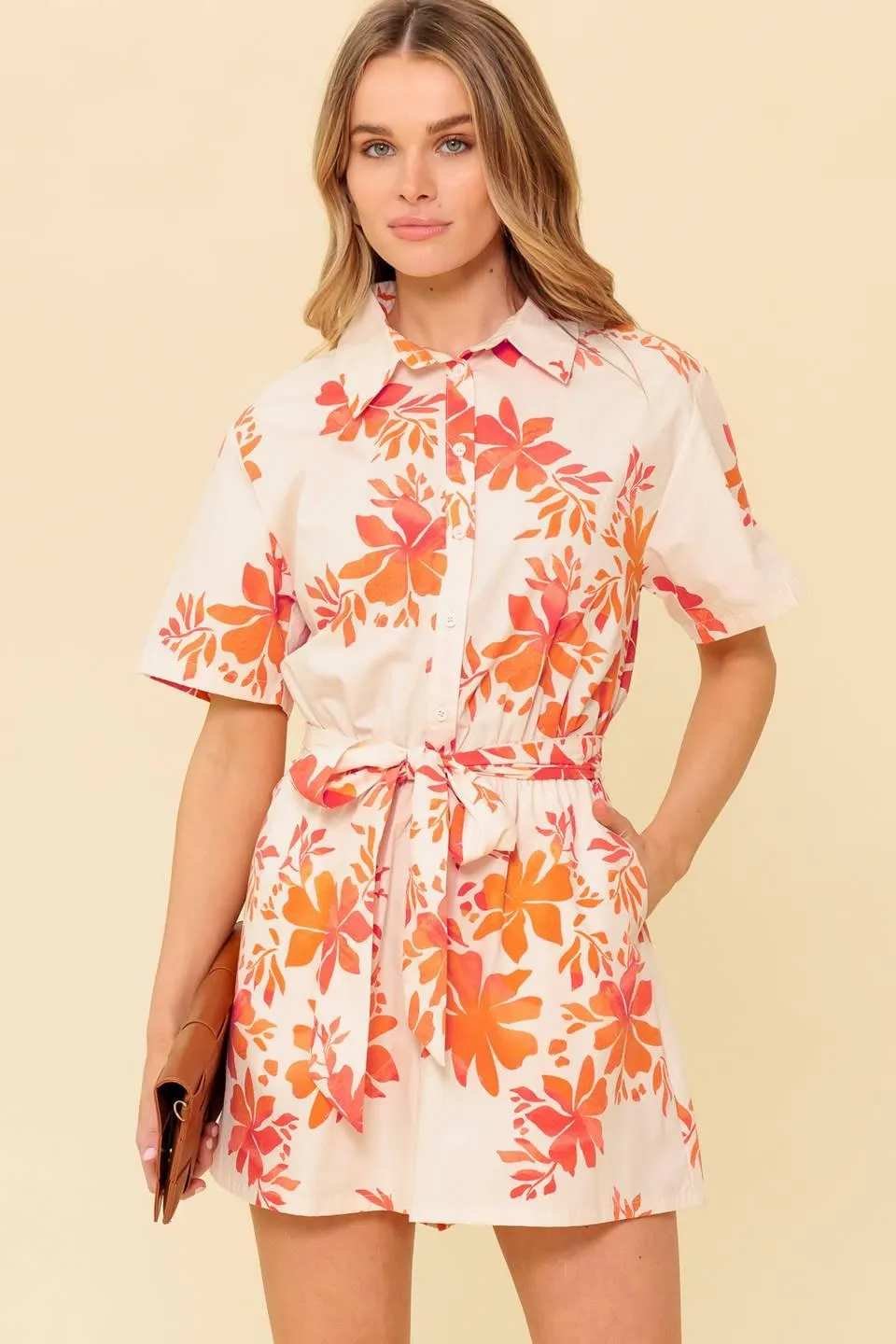 Southernmost Charm Woven Romper sold by Zulily product image thumbnail 5