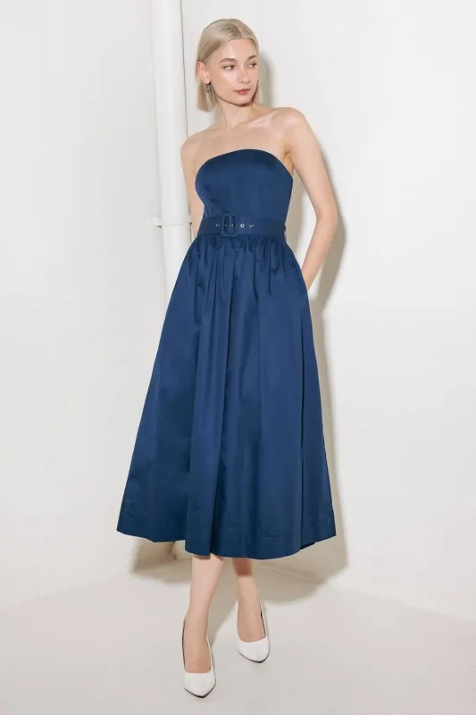 Endlessly Charming Woven Midi Dress made by Flying Tomato