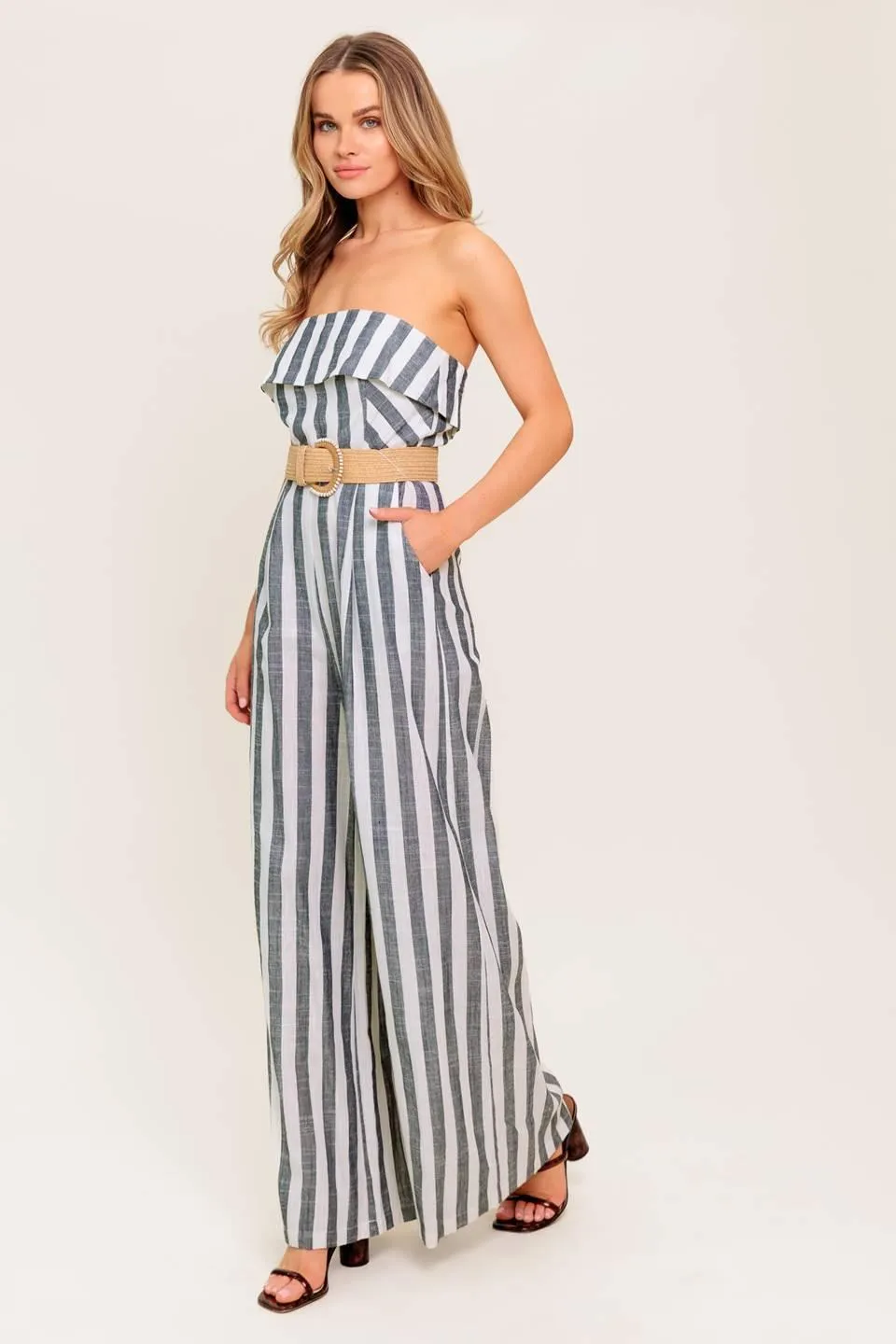 Urban Soul Woven Jumpsuit sold by Zulily product image thumbnail 5