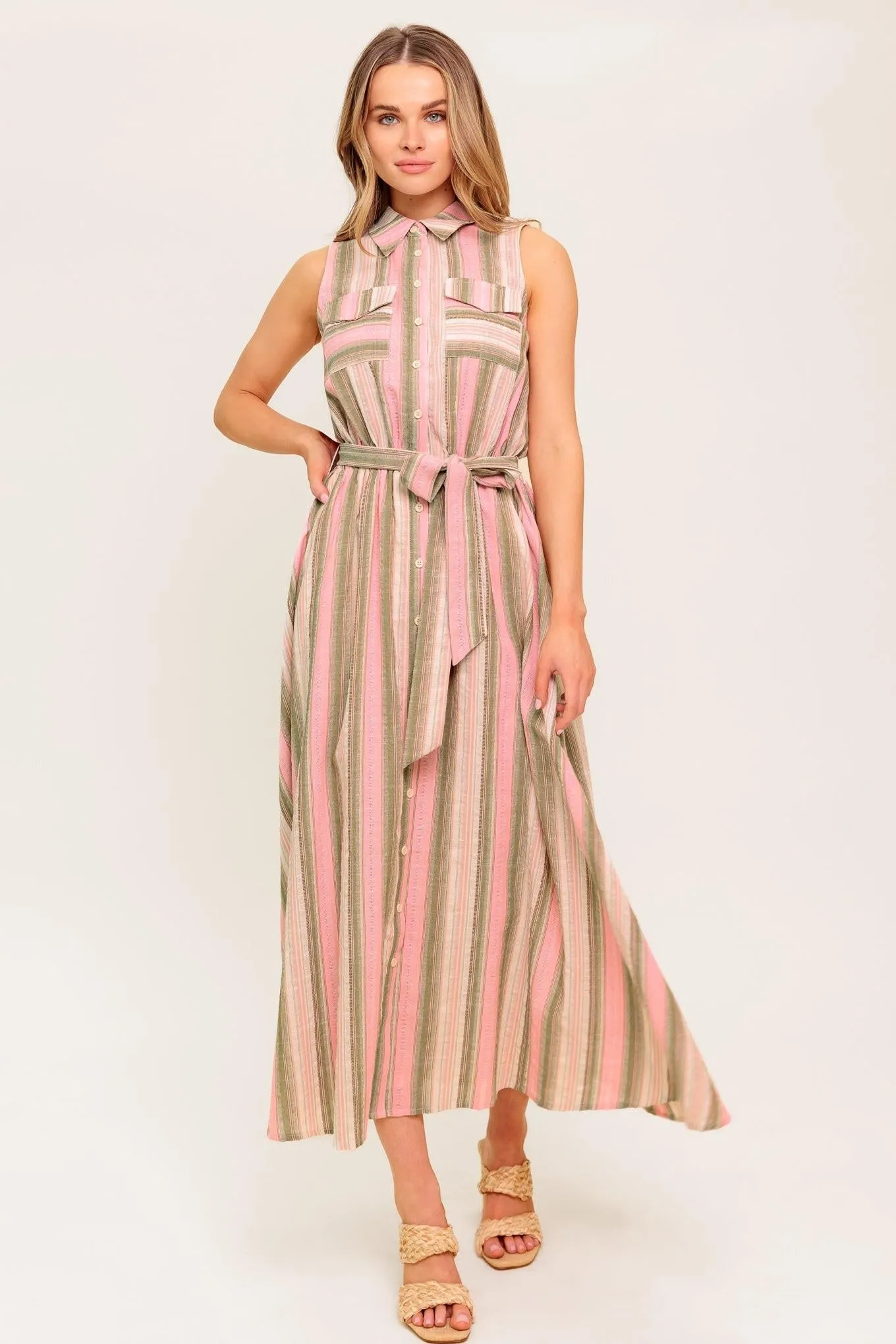 Wind on My Skin Woven Midi Dress sold by Zulily