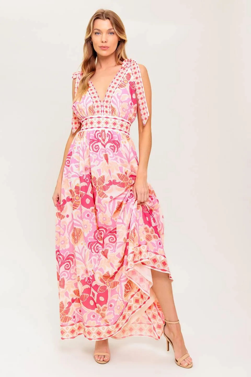 Leace it to Fate Woven Maxi Dress sold by Zulily product image thumbnail 3