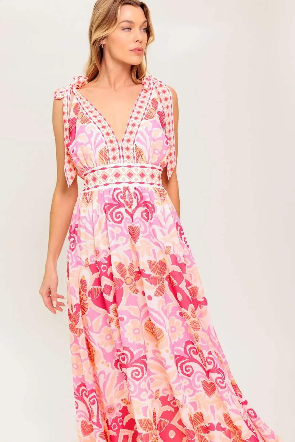 Leace it to Fate Woven Maxi Dress sold by Zulily product image thumbnail 4