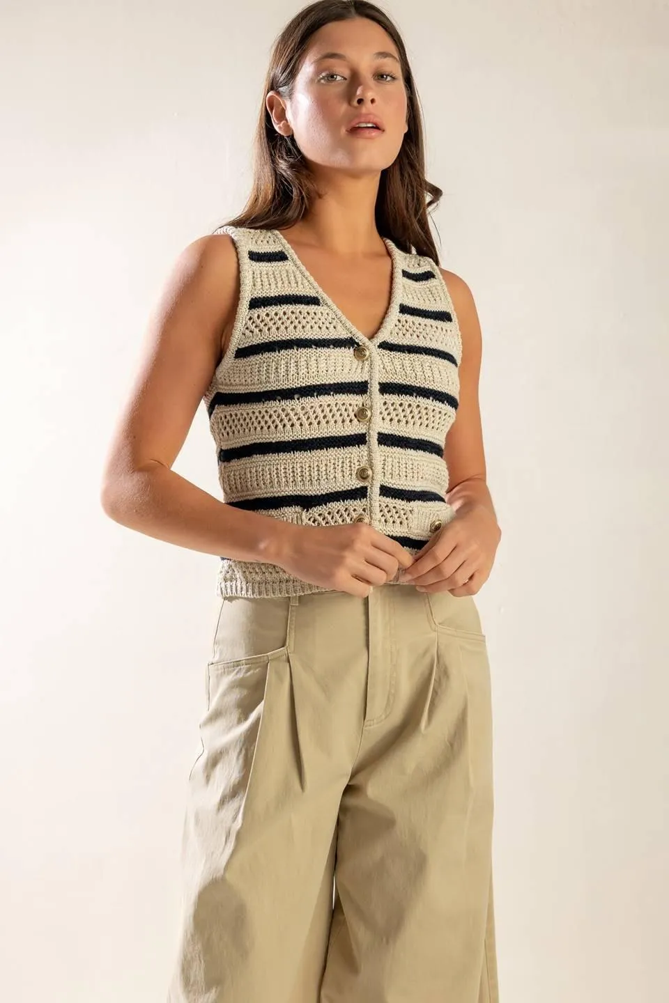 Into the Natural Sweater Knit Vest sold by Zulily product image thumbnail 4