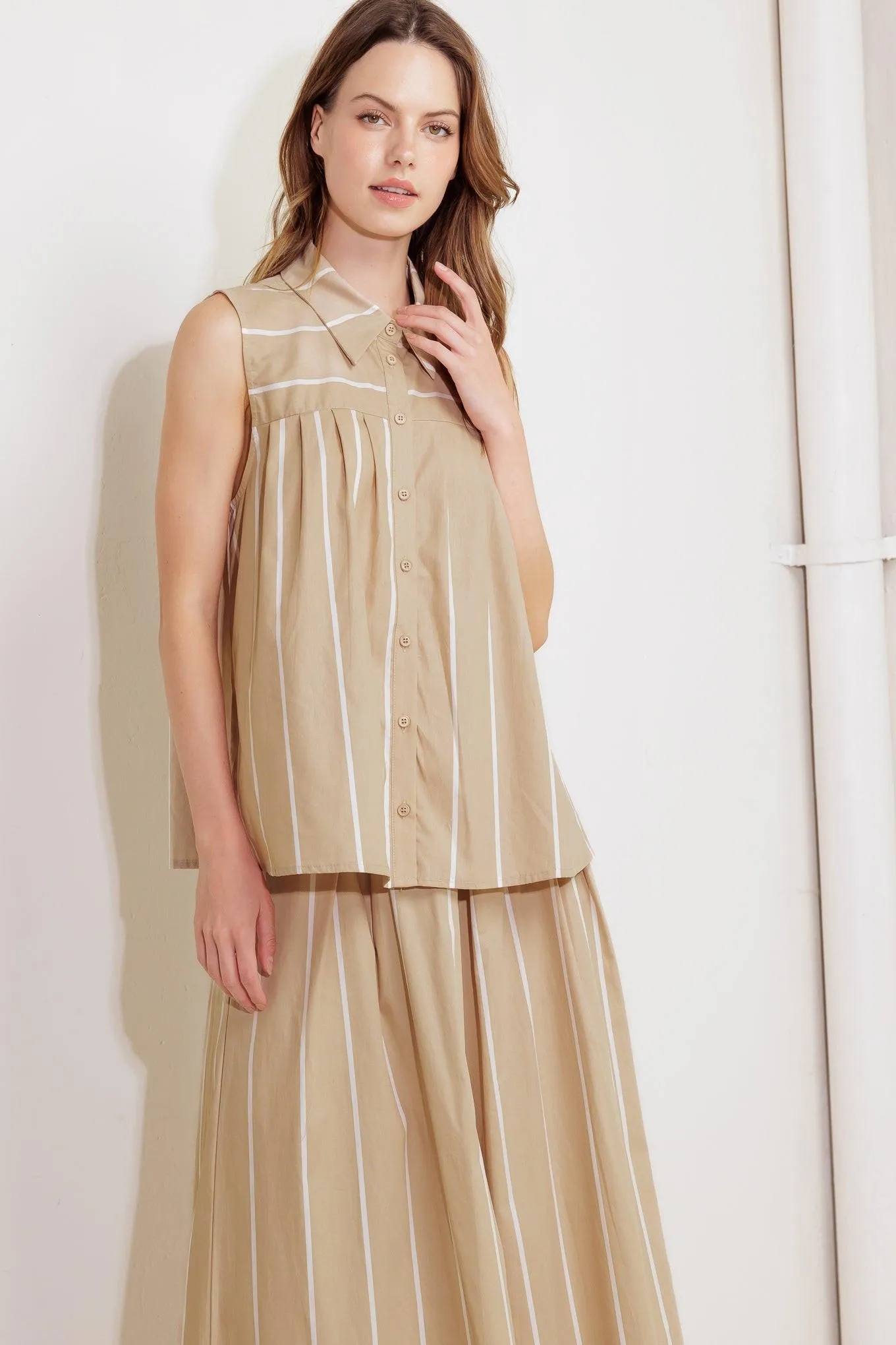Somewhere to Be Woven Top sold by Zulily