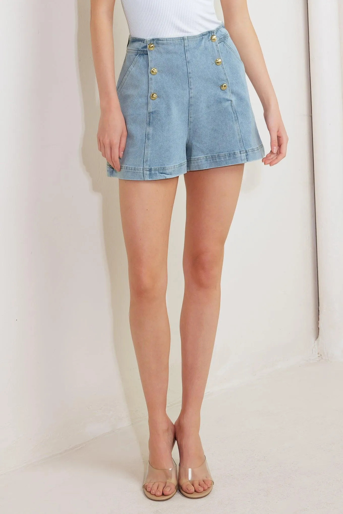 Angel Wings and Chamomile Woven Skort sold by Zulily product image thumbnail 2