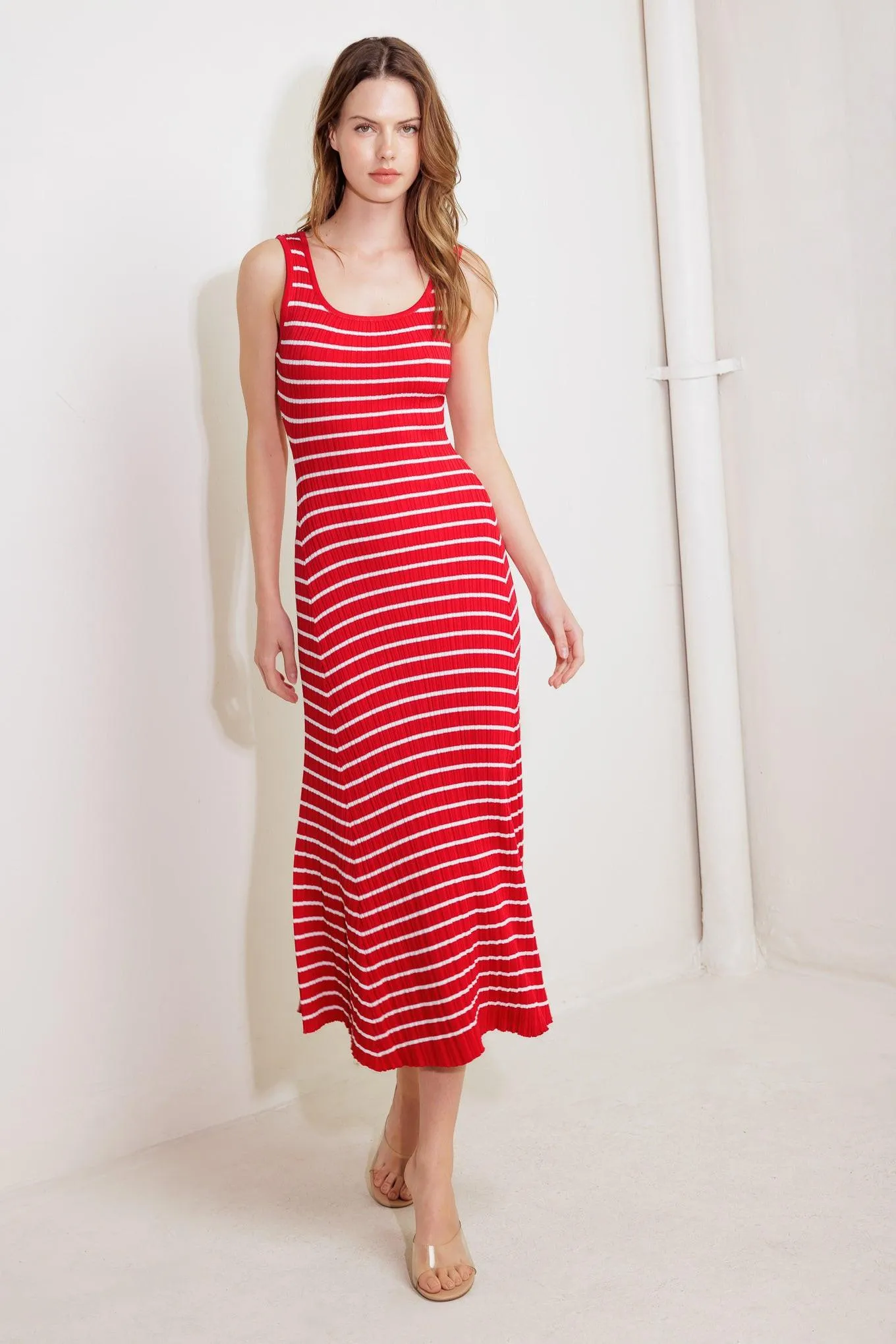 Soft Side of Red Knit Midi Dress sold by Zulily product image thumbnail 4