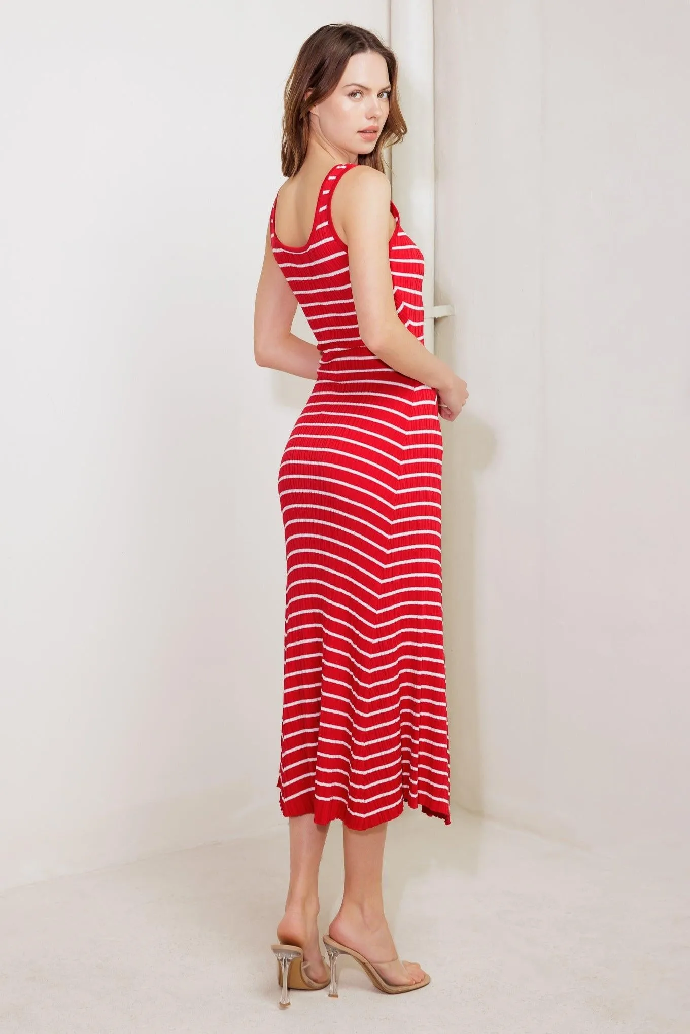 Soft Side of Red Knit Midi Dress sold by Zulily