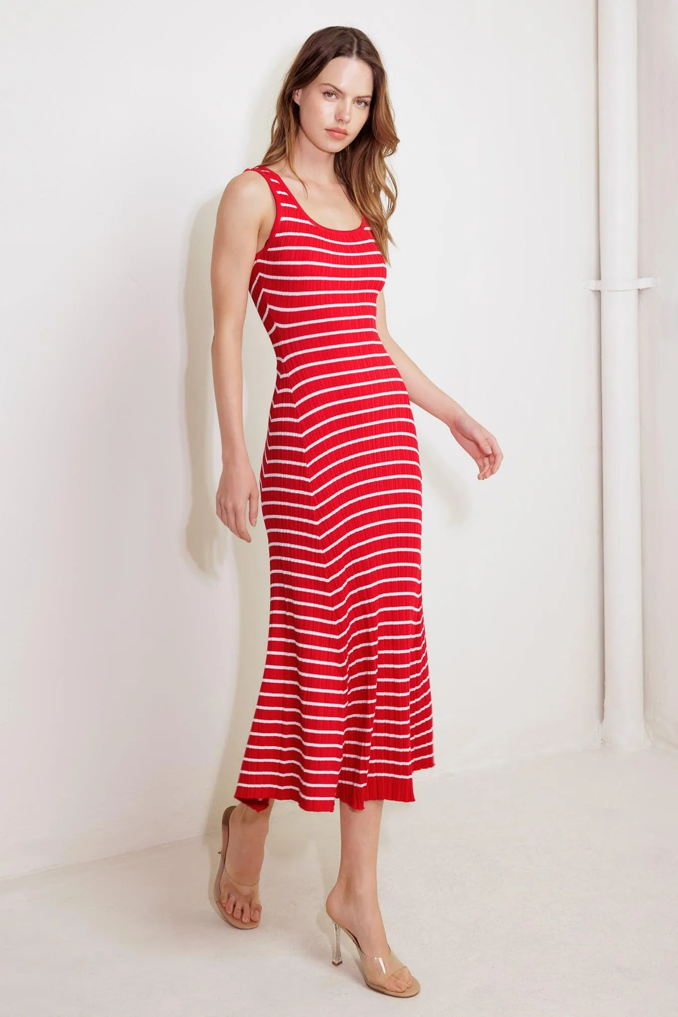 Soft Side of Red Knit Midi Dress sold by Zulily product image thumbnail 5