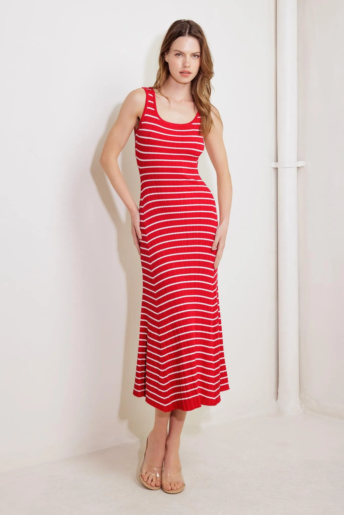 Soft Side of Red Knit Midi Dress sold by Zulily product image thumbnail 2