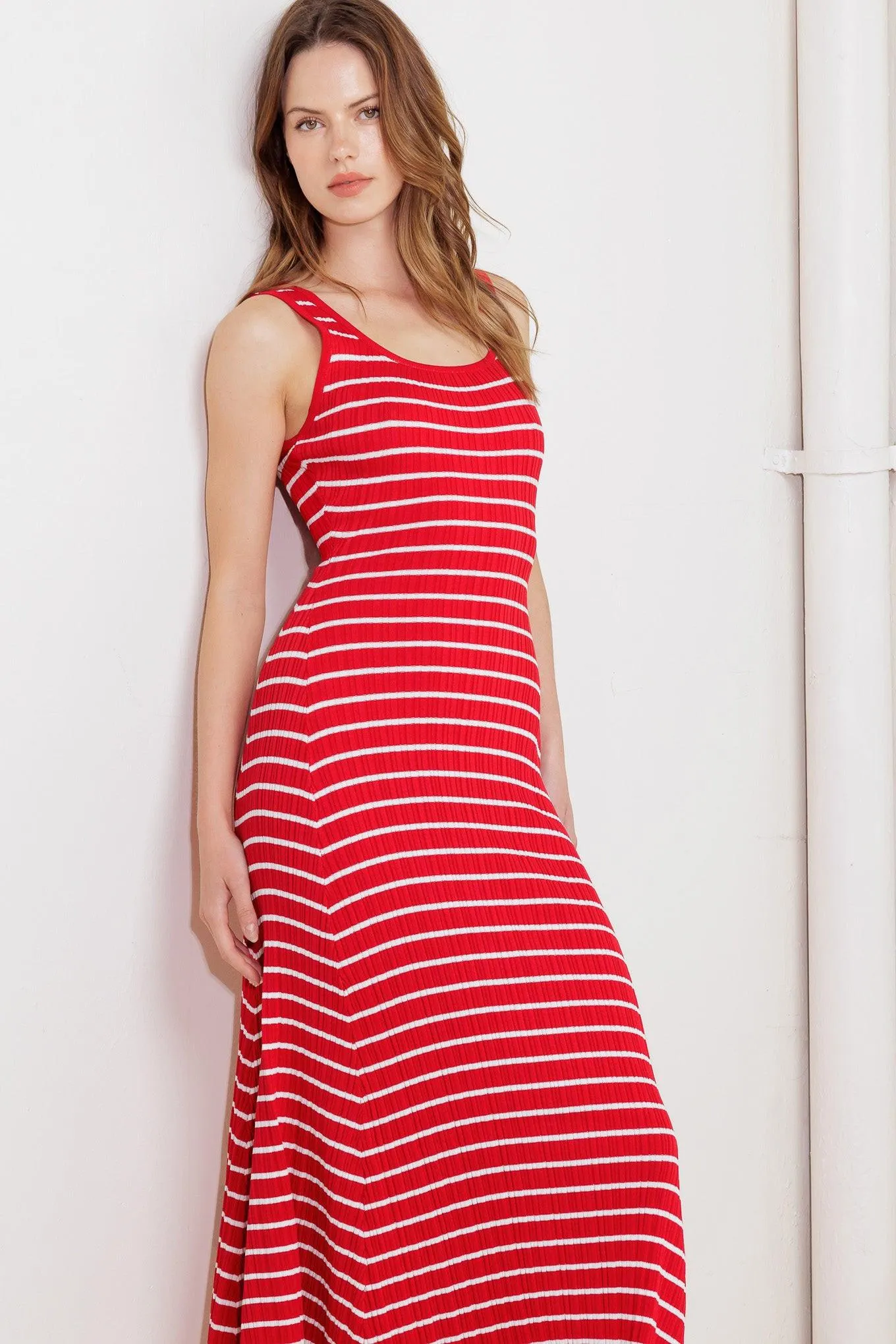 Soft Side of Red Knit Midi Dress sold by Zulily product image thumbnail 3