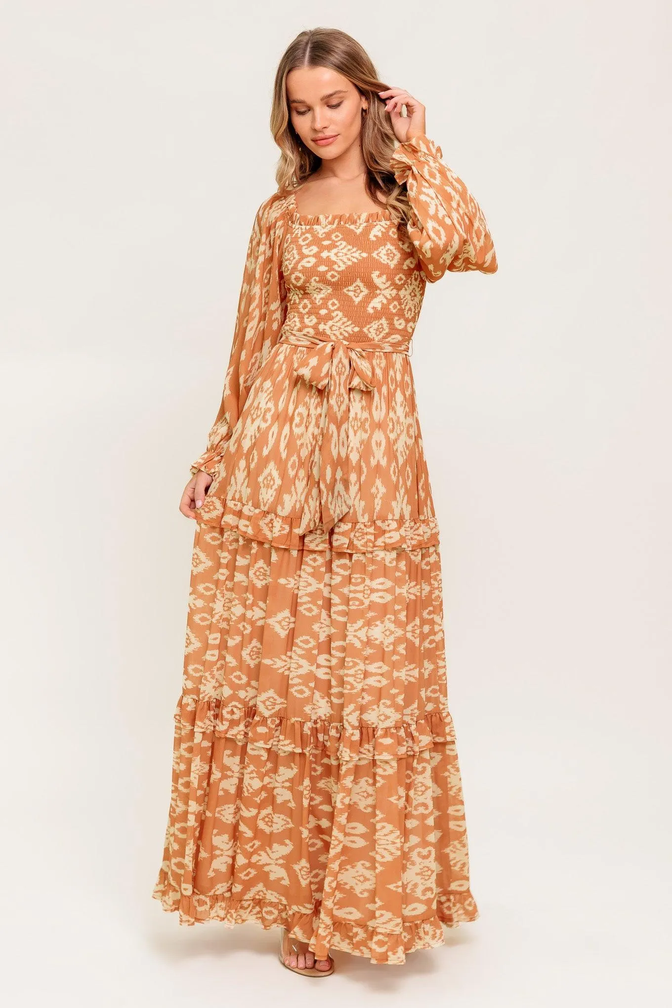 Cosmopolitan Elegance Woven Maxi Dress sold by Zulily product image thumbnail 5