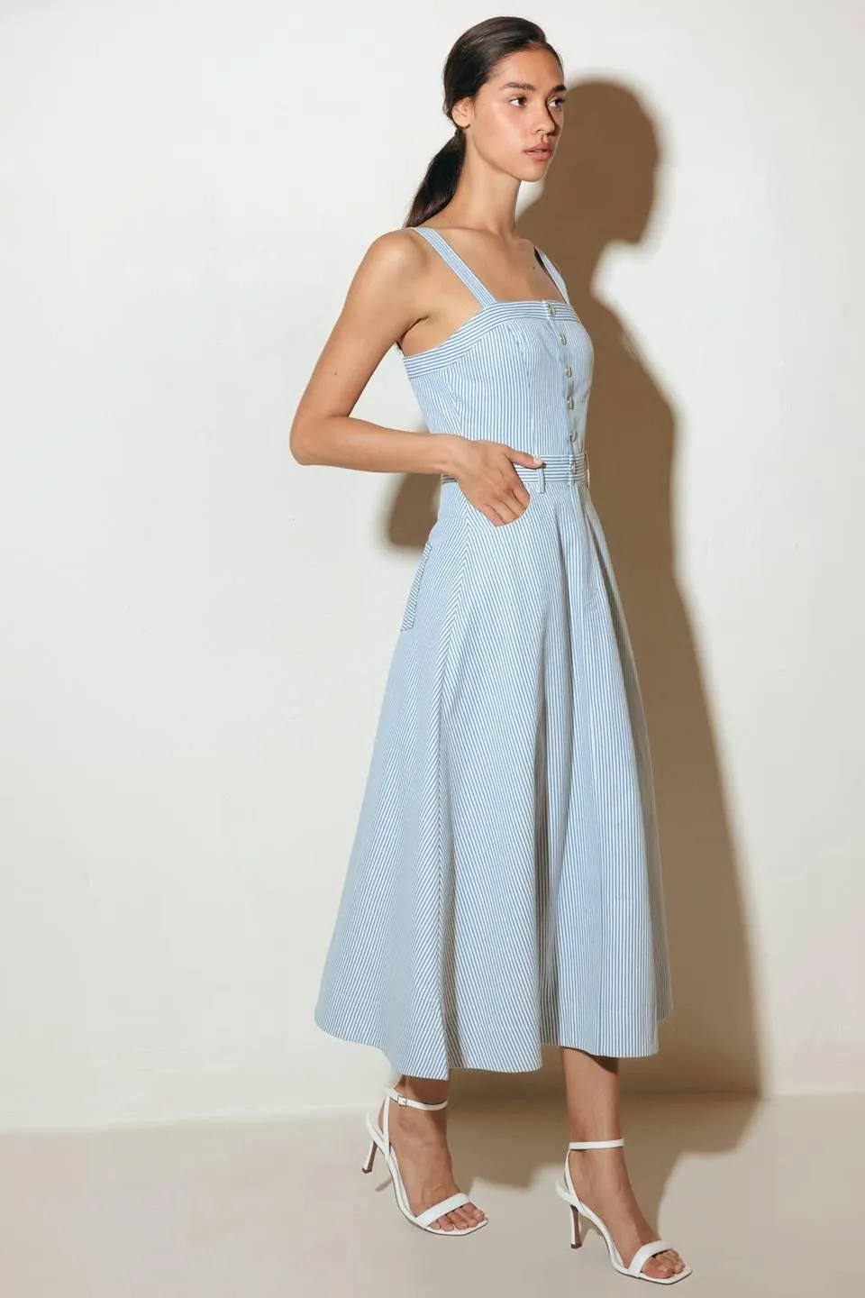 Carefree Daisy Woven Midi Dress sold by Zulily product image thumbnail 4