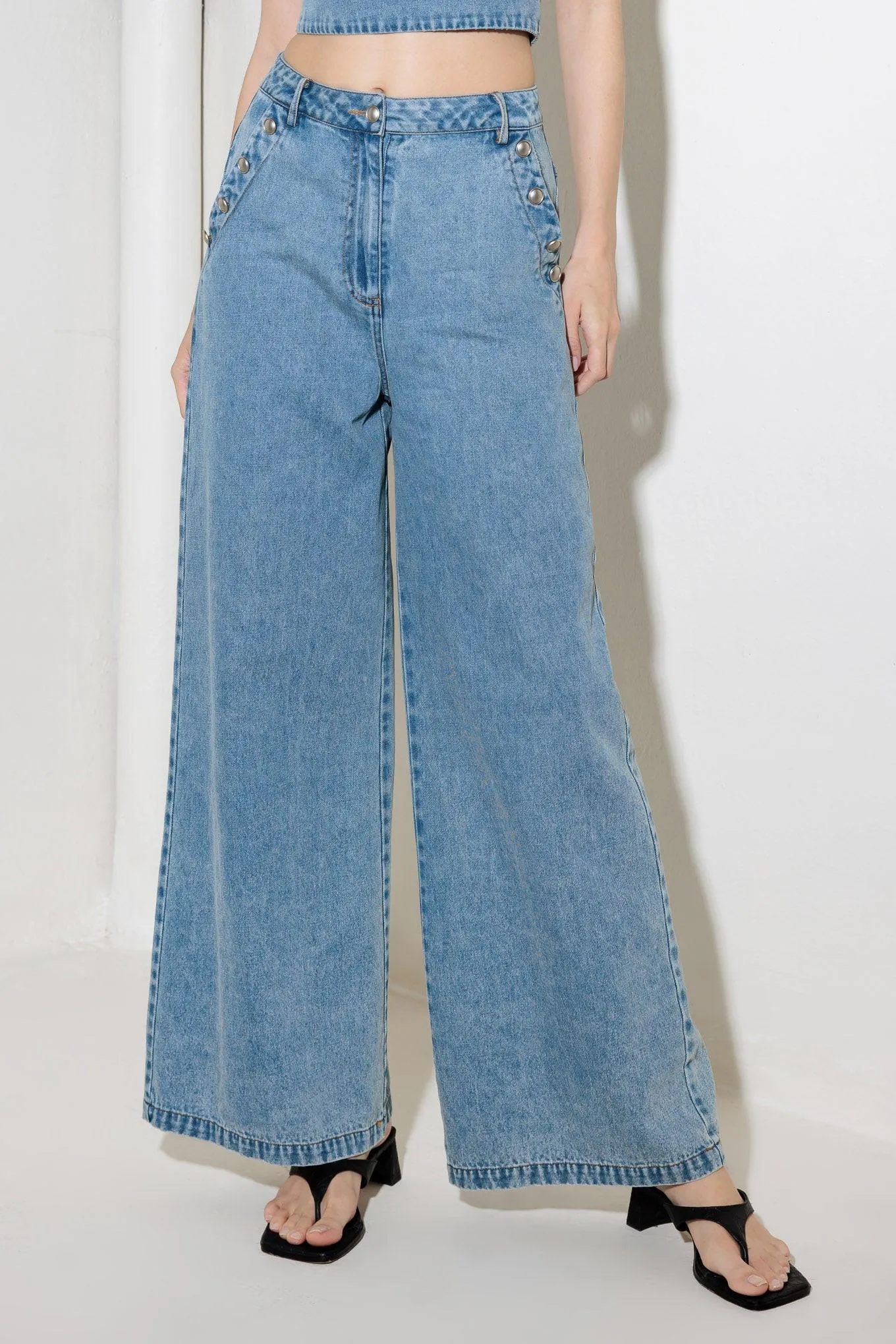 Ever So Sweet Denim Pants sold by Zulily