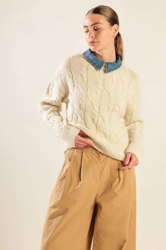 Totally Smitten Pullover Sweater Top made by Flying Tomato