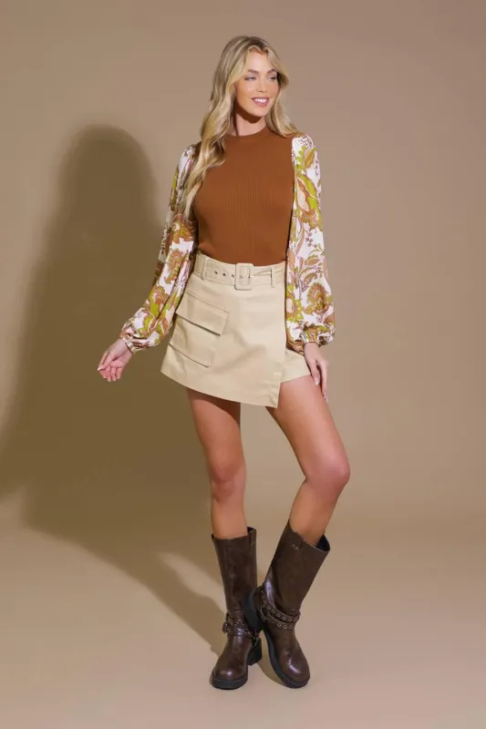 Decadent Persona Sweater Top made by Flying Tomato