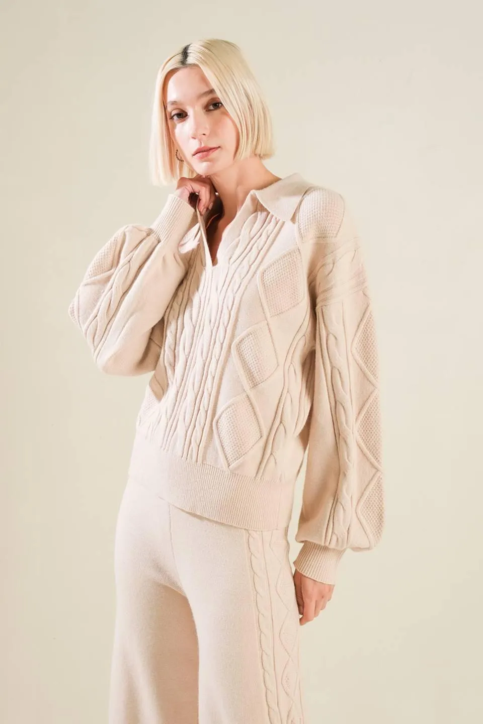 Hold Your Gaze Sweater Knit Top sold by Zulily product image thumbnail 3