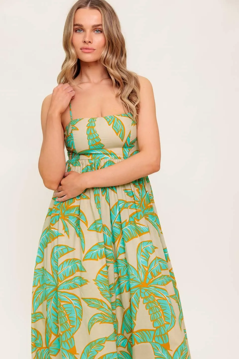 Blossom Spell Woven Maxi Dress sold by Zulily product image thumbnail 5