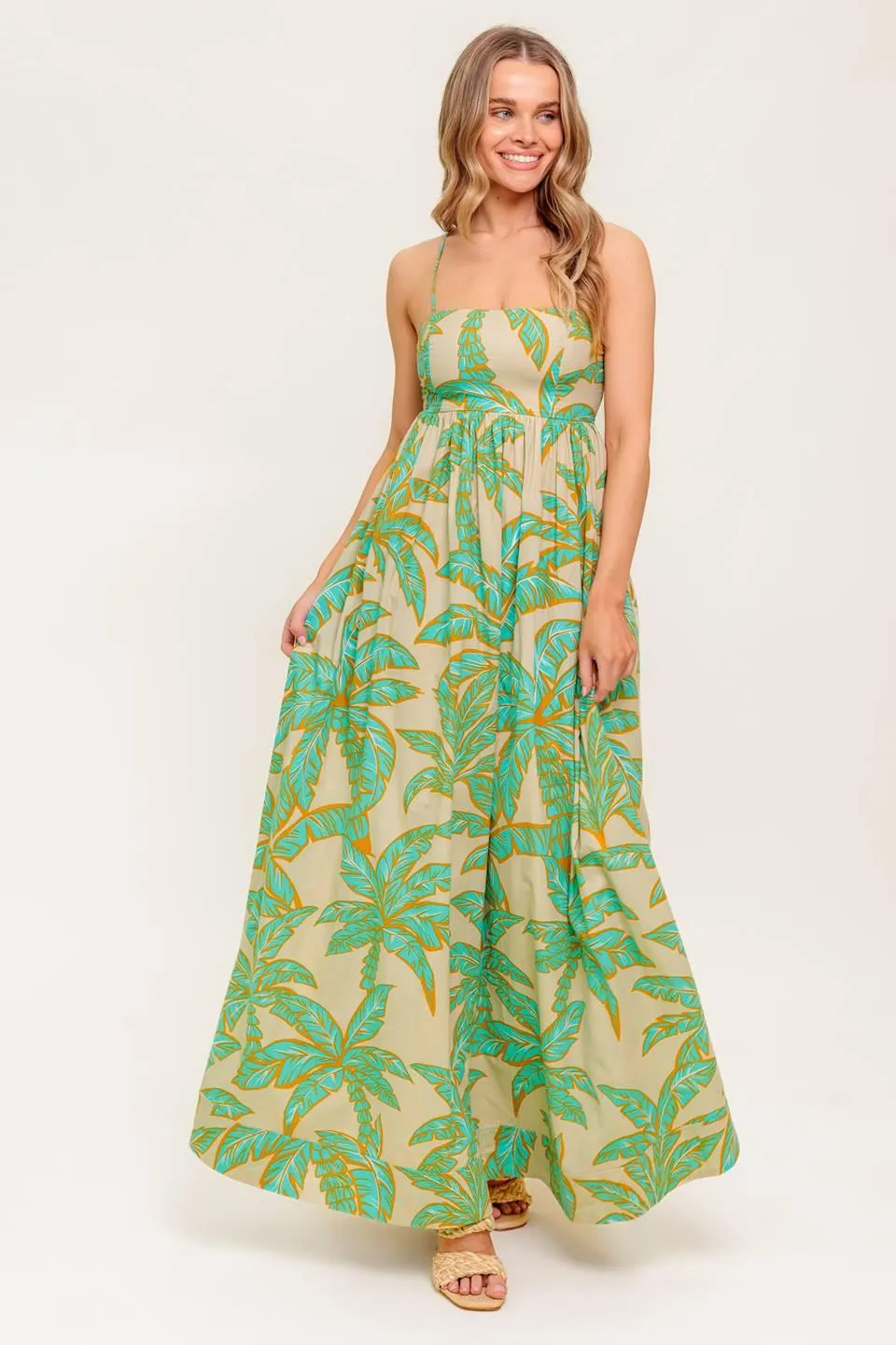 Blossom Spell Woven Maxi Dress sold by Zulily product image thumbnail 3
