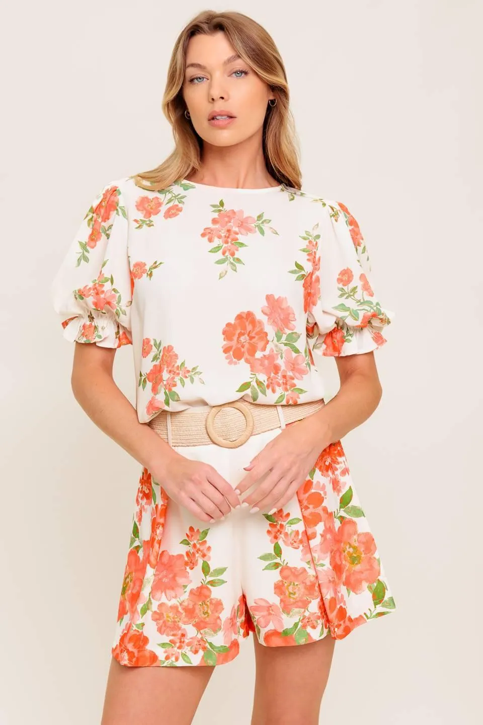 Lovely Days Ivory Woven Top sold by Zulily