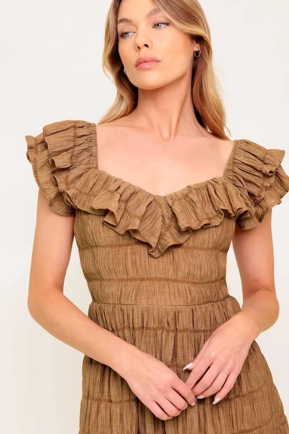 Natural Balance Woven Midi Dress sold by Zulily product image thumbnail 3