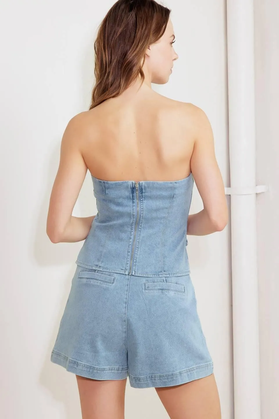 Angel Wings and Chamomile Denim Top sold by Zulily product image thumbnail 2