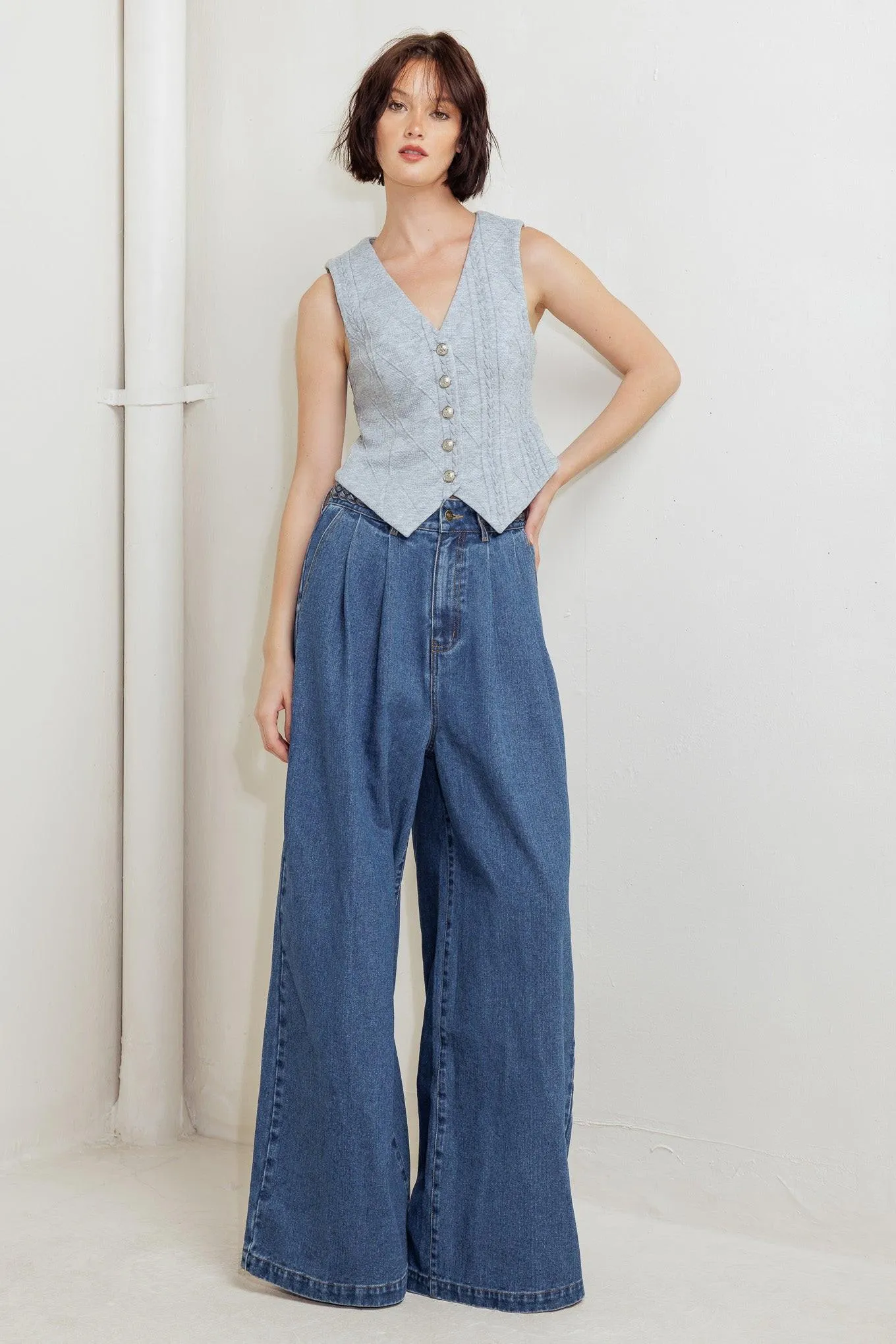 Western Rivet Denim Pants sold by Zulily