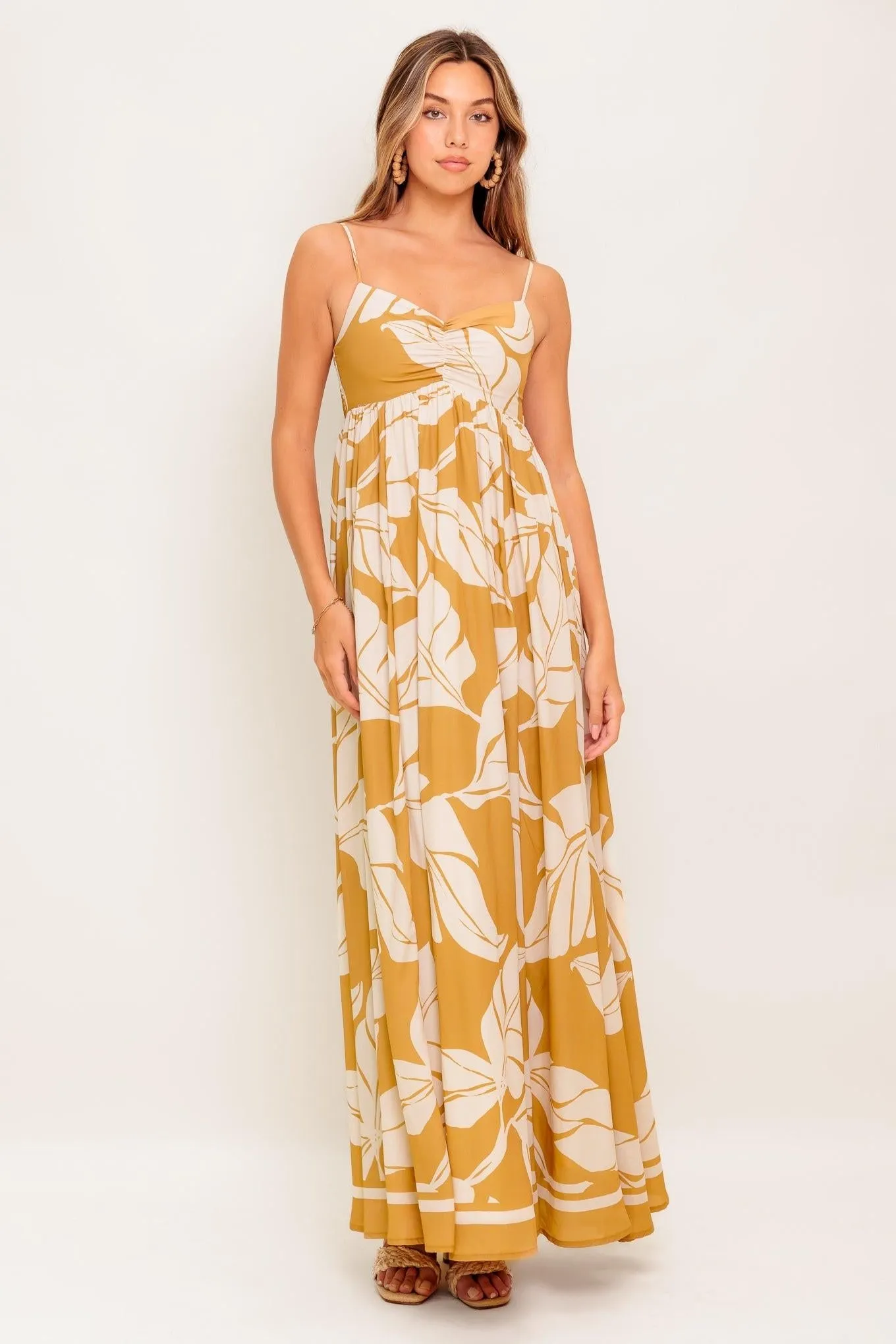Heart of Hydrangea Woven Maxi Dress sold by Zulily product image thumbnail 3