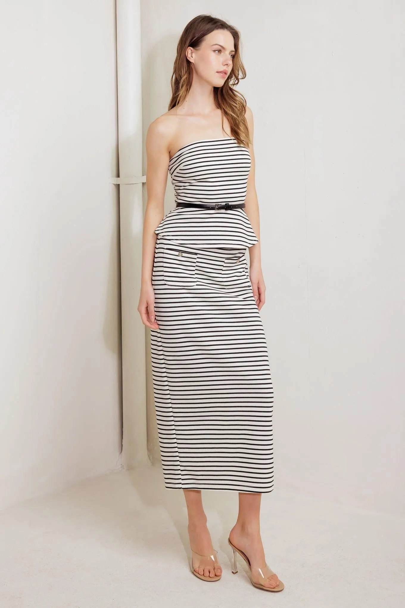 Winding Path Striped Woven Tube Top sold by Zulily product image thumbnail 5