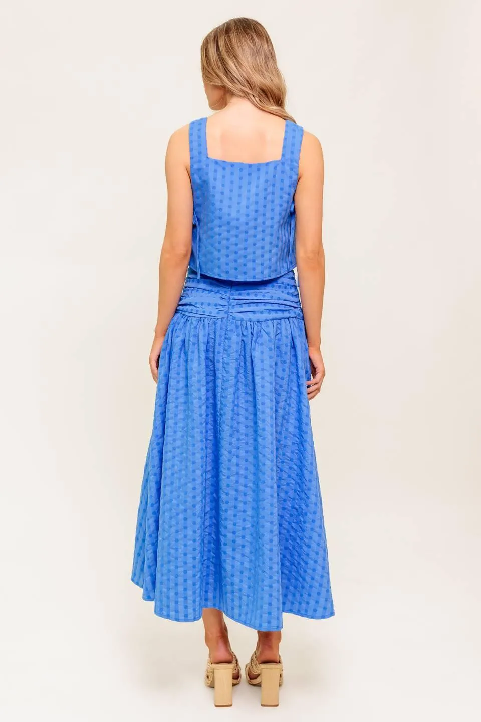 Urban Affair Blue Top and Skirt Set sold by Zulily product image thumbnail 5