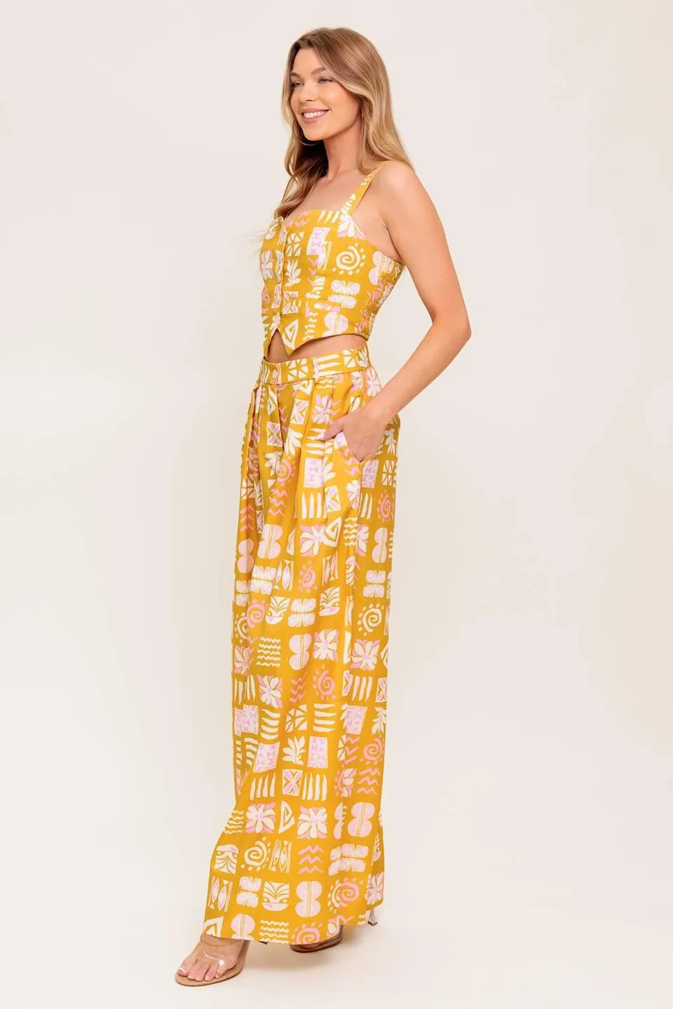 Pretty Meadow Woven Top and Pant Set sold by Zulily product image thumbnail 5