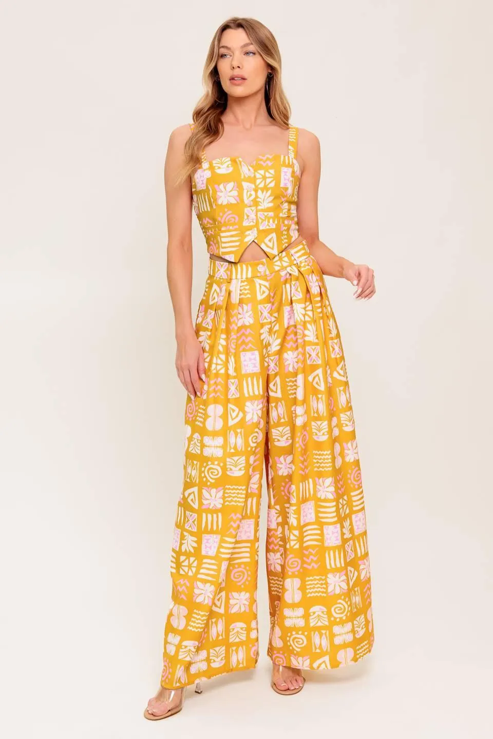 Pretty Meadow Woven Top and Pant Set sold by Zulily product image thumbnail 2