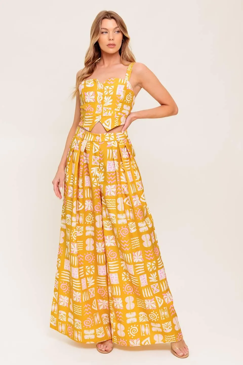 Pretty Meadow Woven Top and Pant Set sold by Zulily product image thumbnail 4