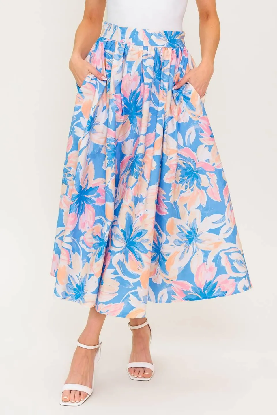 Golden Hour Harmony Woven Top and Skirt Set sold by Zulily product image thumbnail 5