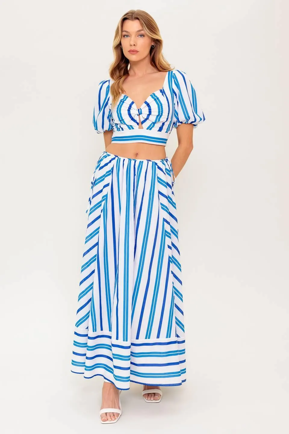 Garden Whispers Woven Top and Skirt Set sold by Zulily product image thumbnail 3
