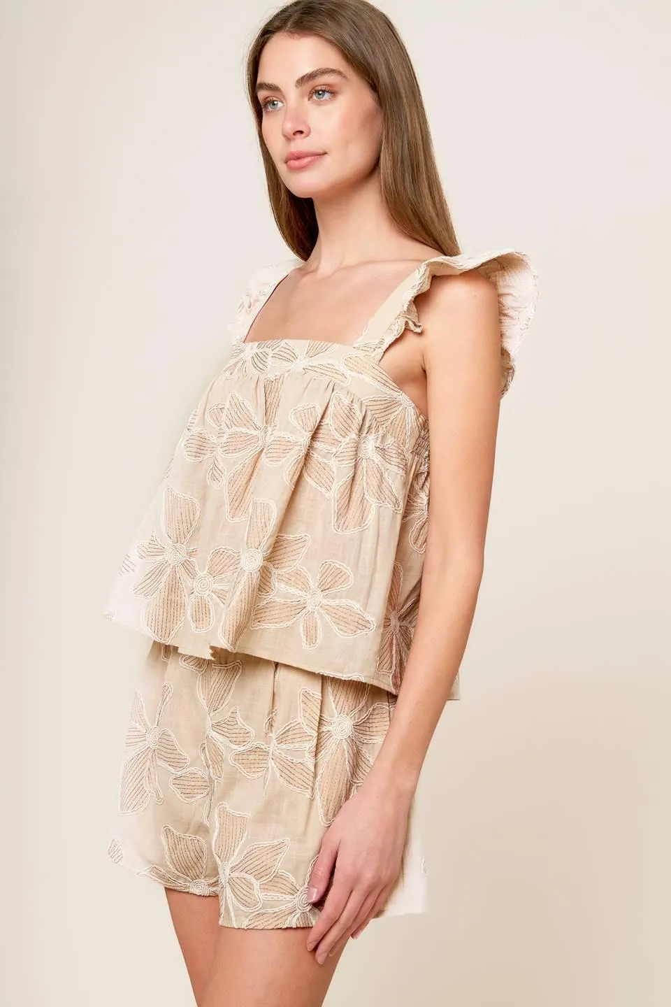 Darcy Dream Woven Top and Shorts Set sold by Zulily product image thumbnail 4