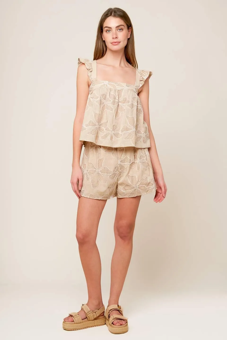 Darcy Dream Woven Top and Shorts Set sold by Zulily product image thumbnail 5