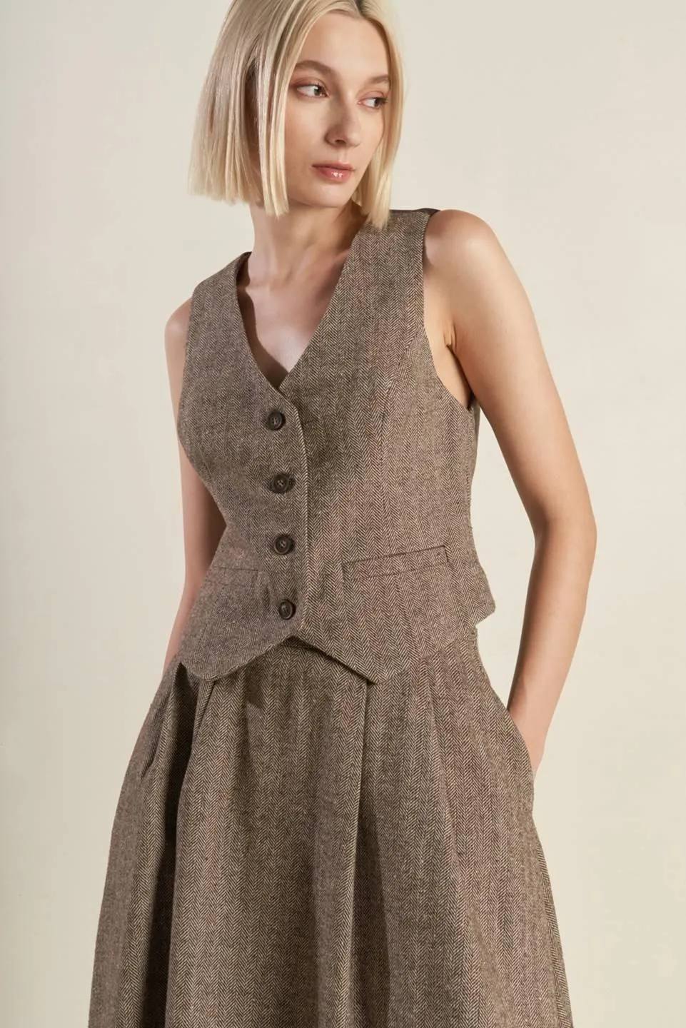 Vibrant Daze Woven Vest sold by Zulily product image thumbnail 3