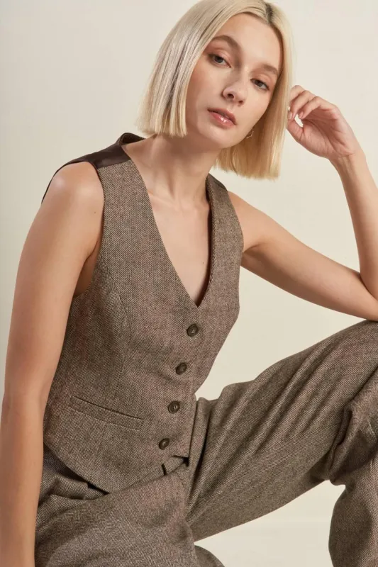 Vibrant Daze Woven Vest made by Flying Tomato