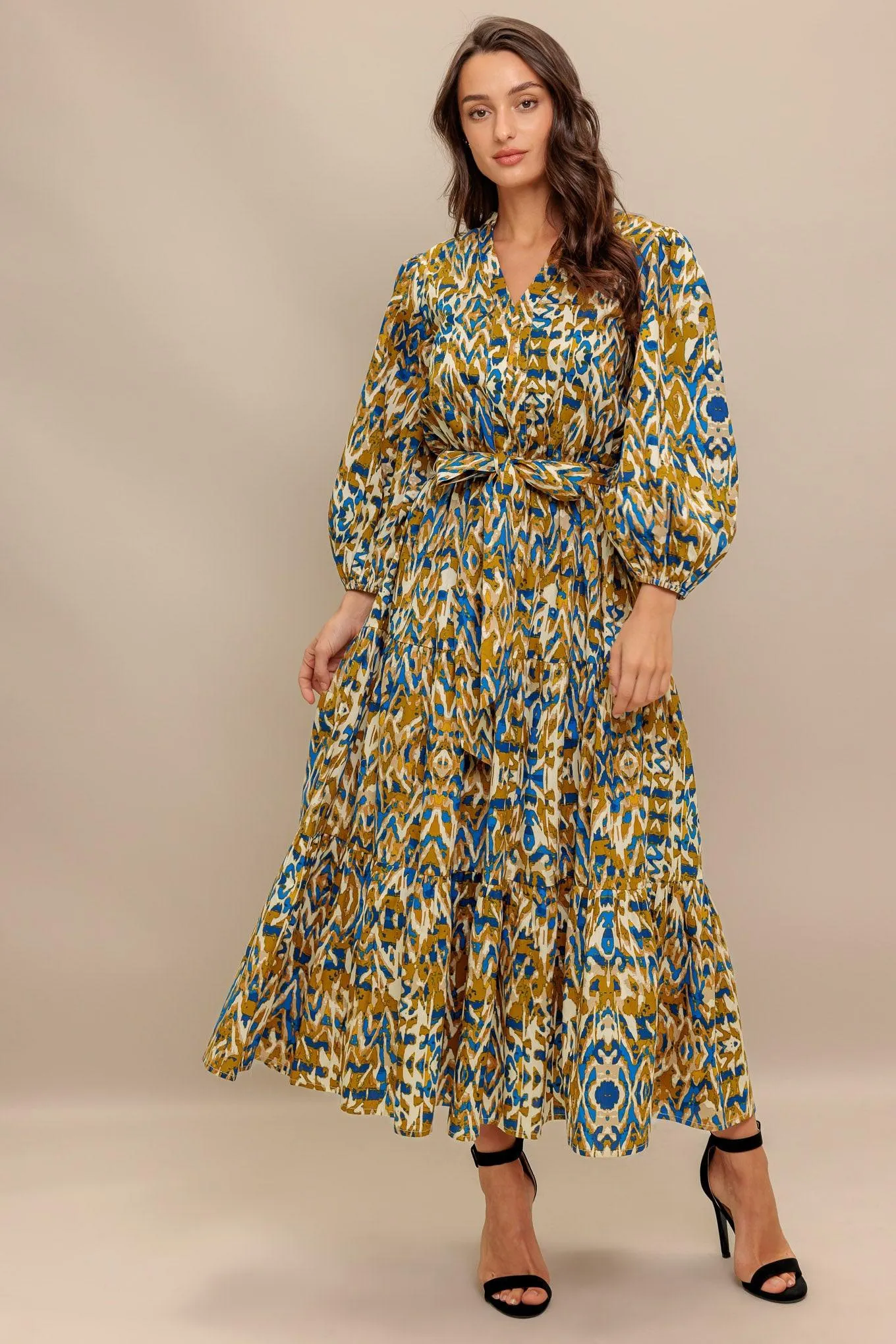 Terra Vision Woven Midi Dress sold by Zulily product image thumbnail 5