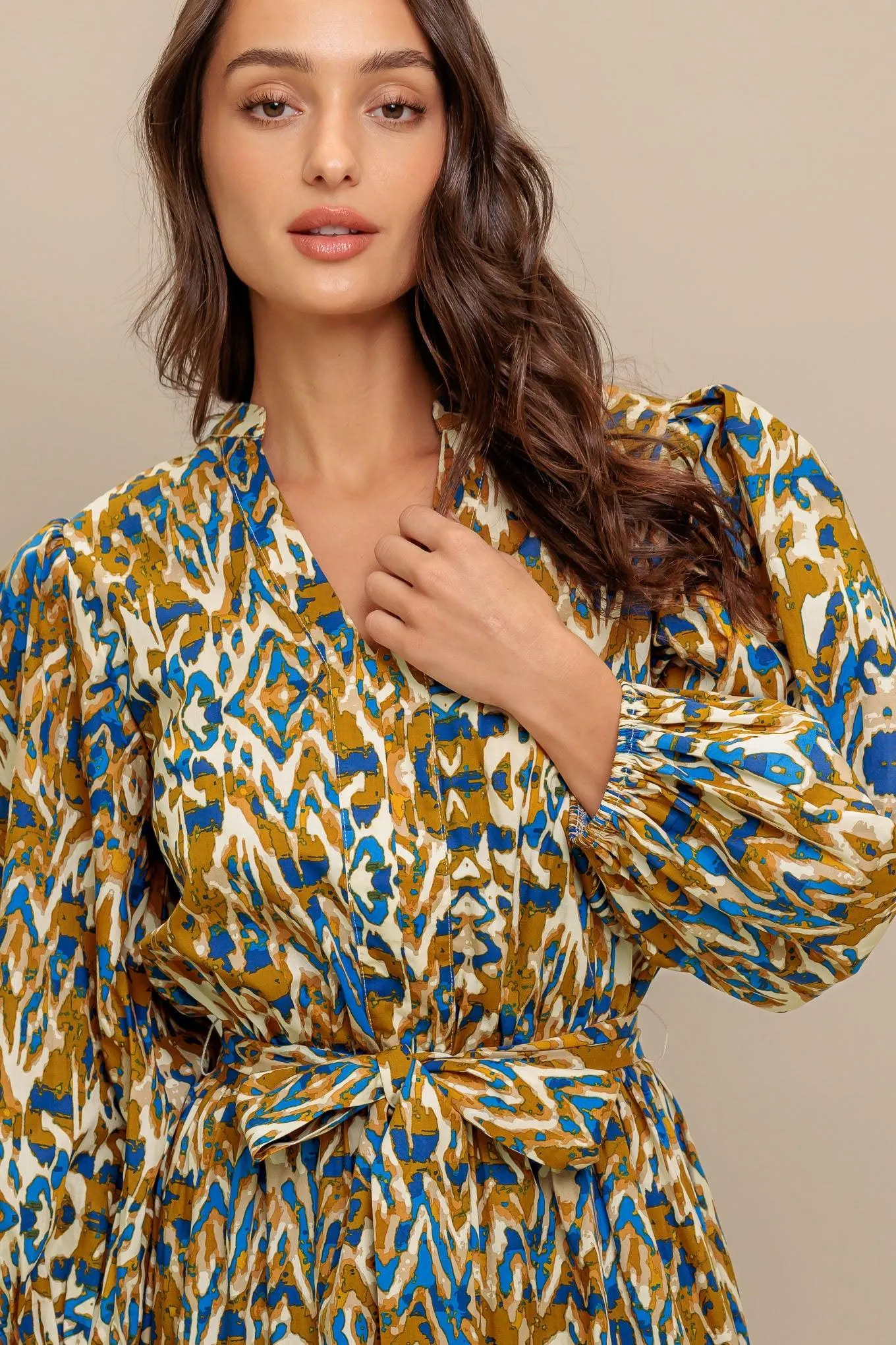 Terra Vision Woven Midi Dress sold by Zulily product image thumbnail 2