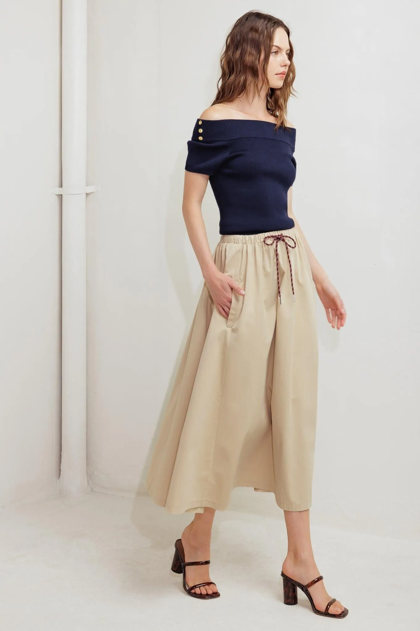 Weekend Parisian Woven Midi Skirt sold by Zulily product image thumbnail 5