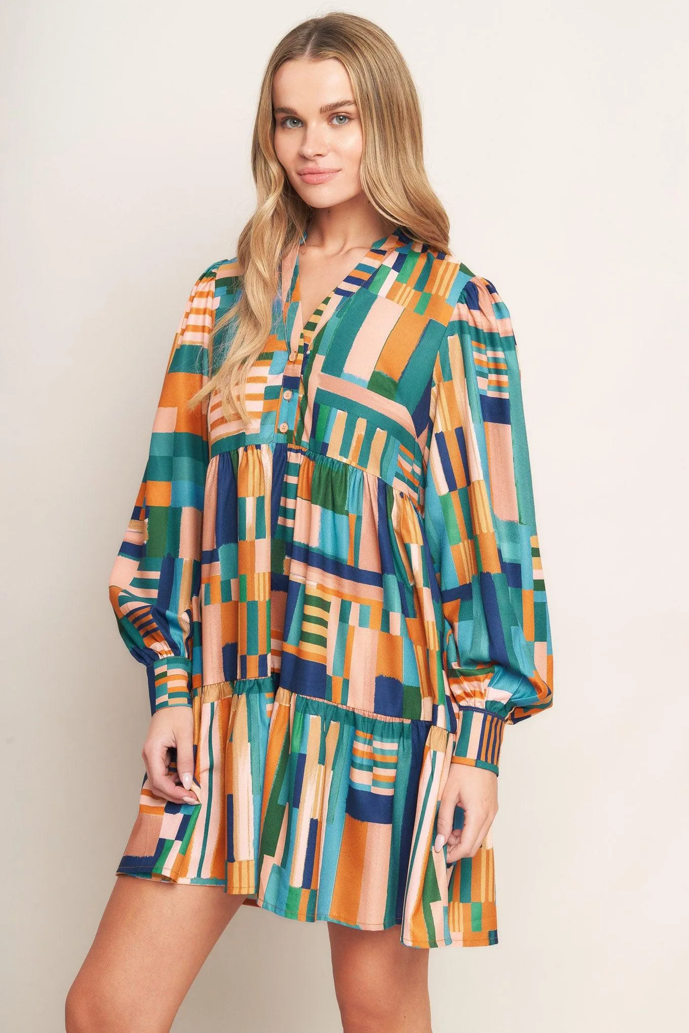Effortless Selection Woven Mini Dress sold by Zulily product image thumbnail 4