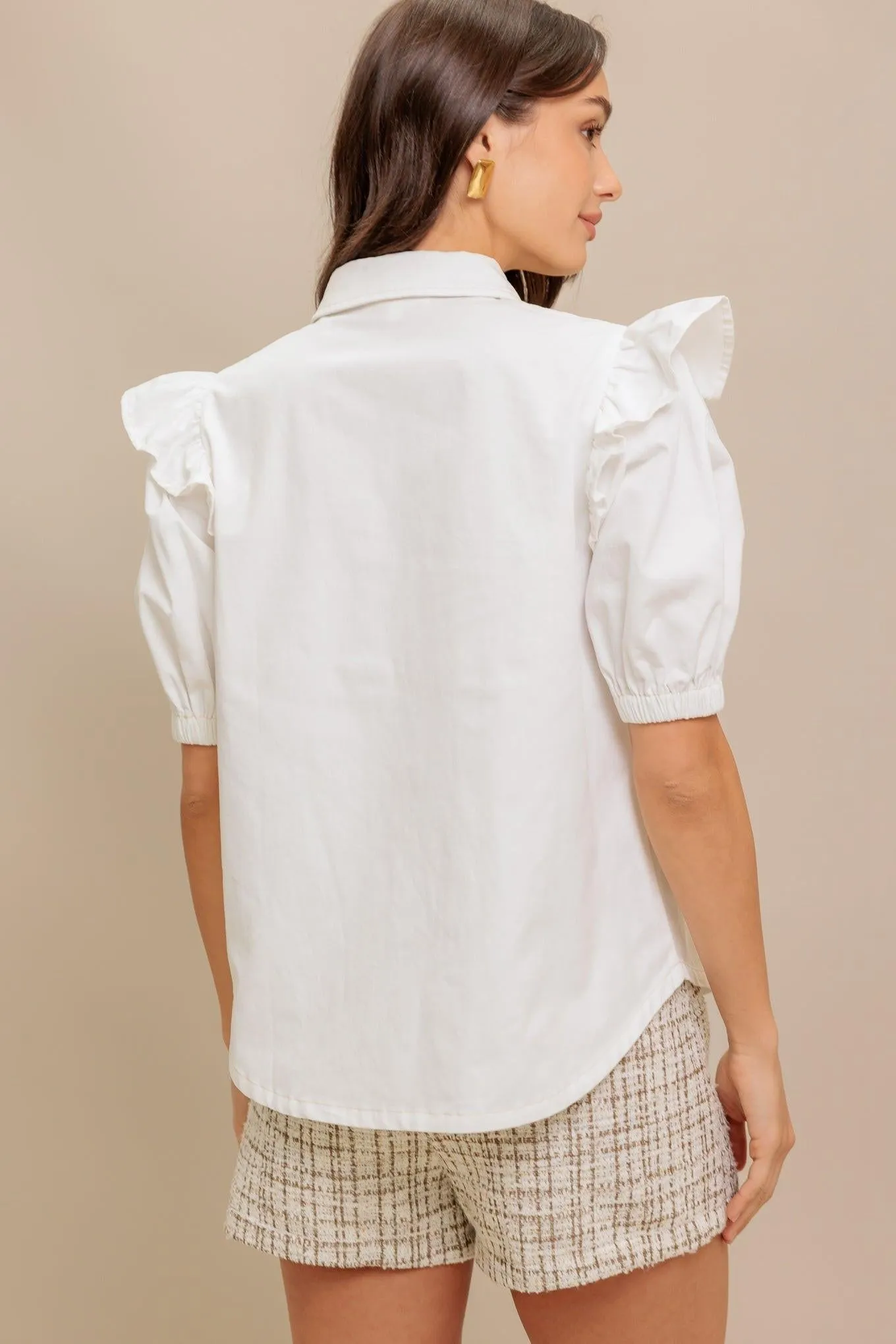 Muse Detail Woven Top sold by Zulily product image thumbnail 3