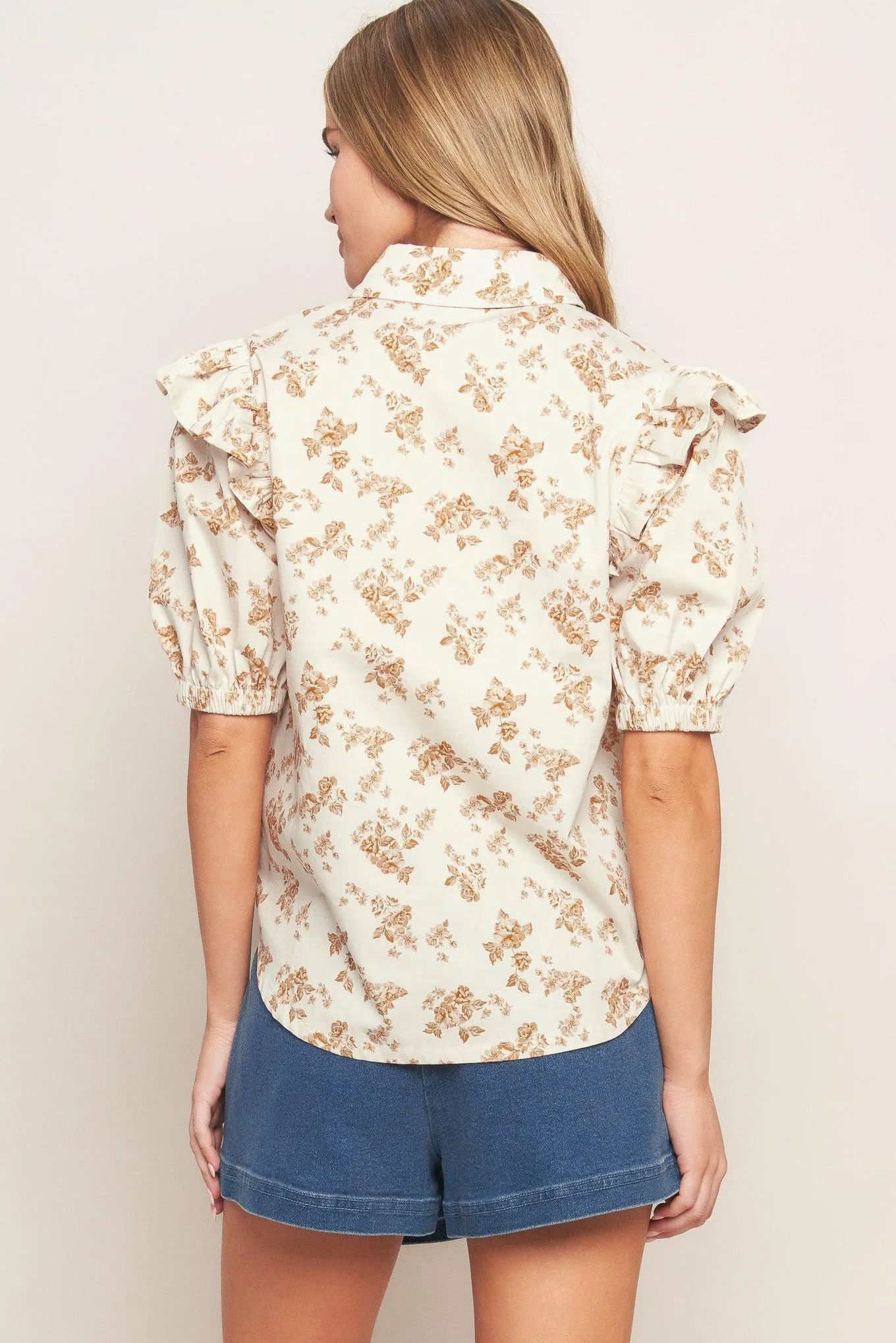 Sweet Terracotta Woven Top sold by Zulily product image thumbnail 3
