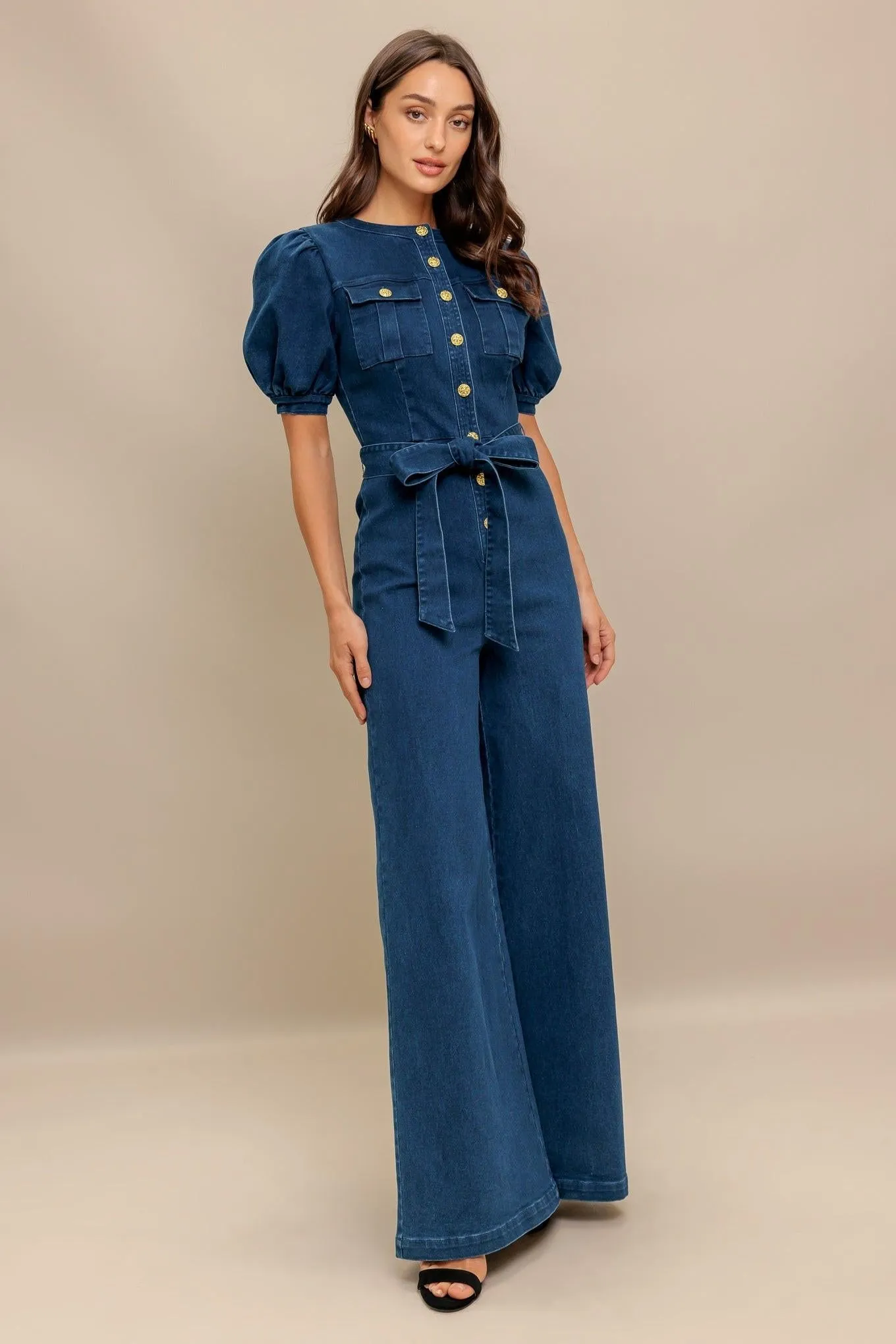 Utility Queen Denim Jumpsuit sold by Zulily product image thumbnail 4