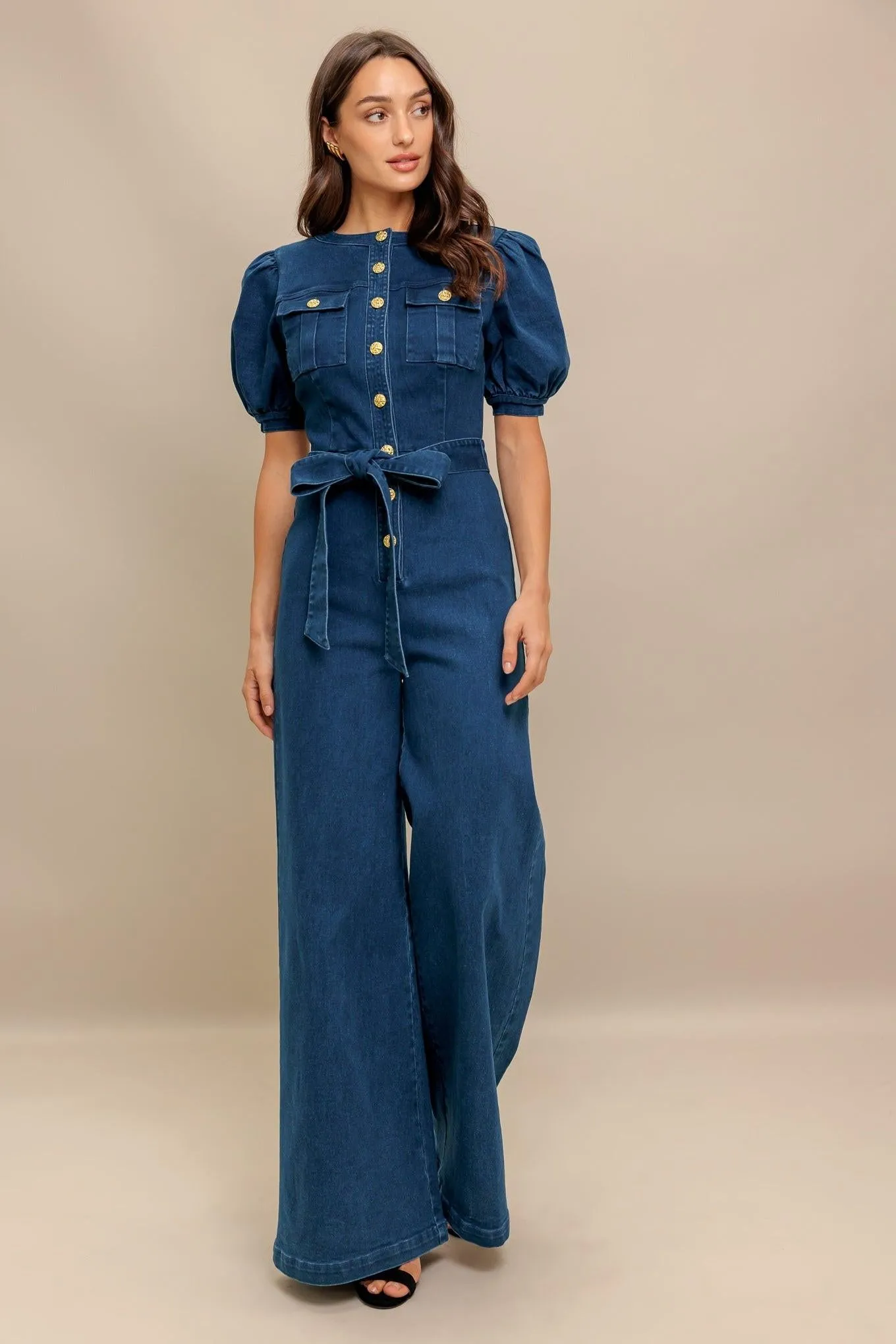 Utility Queen Denim Jumpsuit sold by Zulily product image thumbnail 3